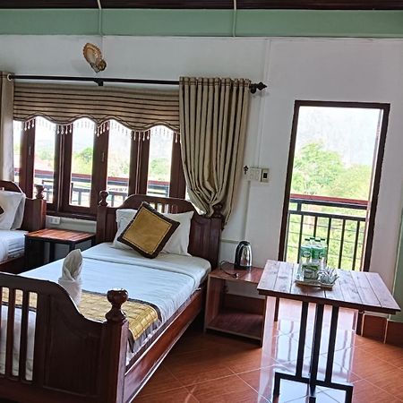 Bountang Riverside Hotel Vang Vieng Exterior foto