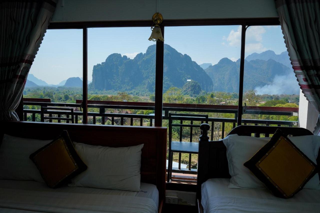 Bountang Riverside Hotel Vang Vieng Exterior foto