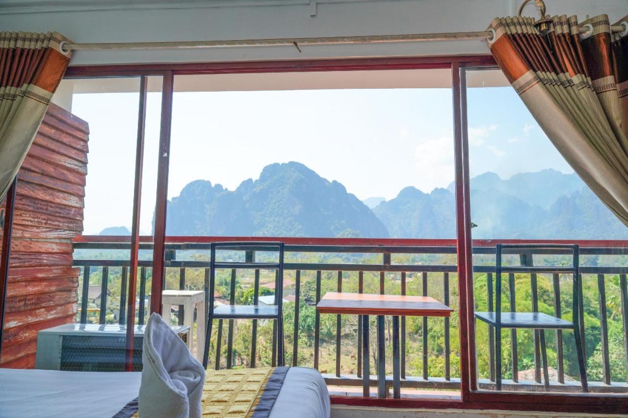 Bountang Riverside Hotel Vang Vieng Exterior foto